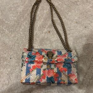 Kurt Geiger Multicolor Floral Shoulder Bag